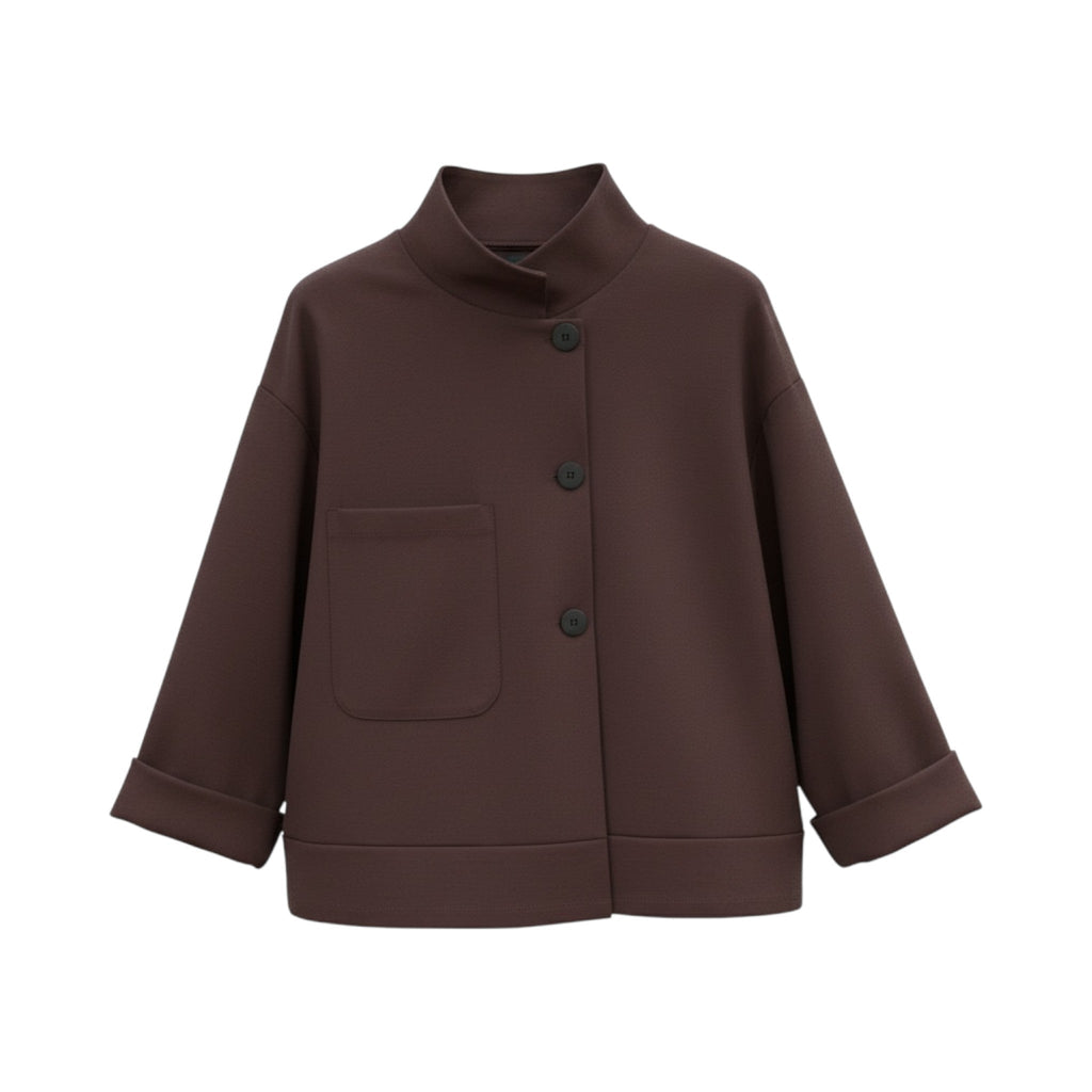 Chaqueta AREZZO de La Mariposa. Variante Marrón. Imagen 1.