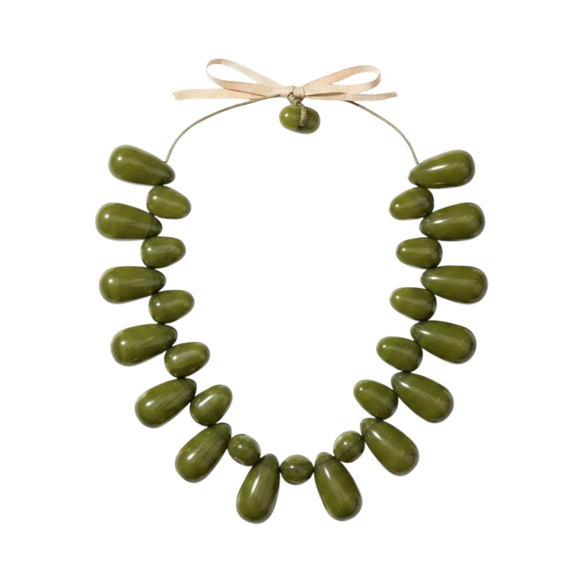 Collar APENNINE de La Mariposa. Variante Verde. Imagen 1.