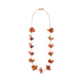 Collar DENALI de La Mariposa. Variante Naranja. Imagen 1.