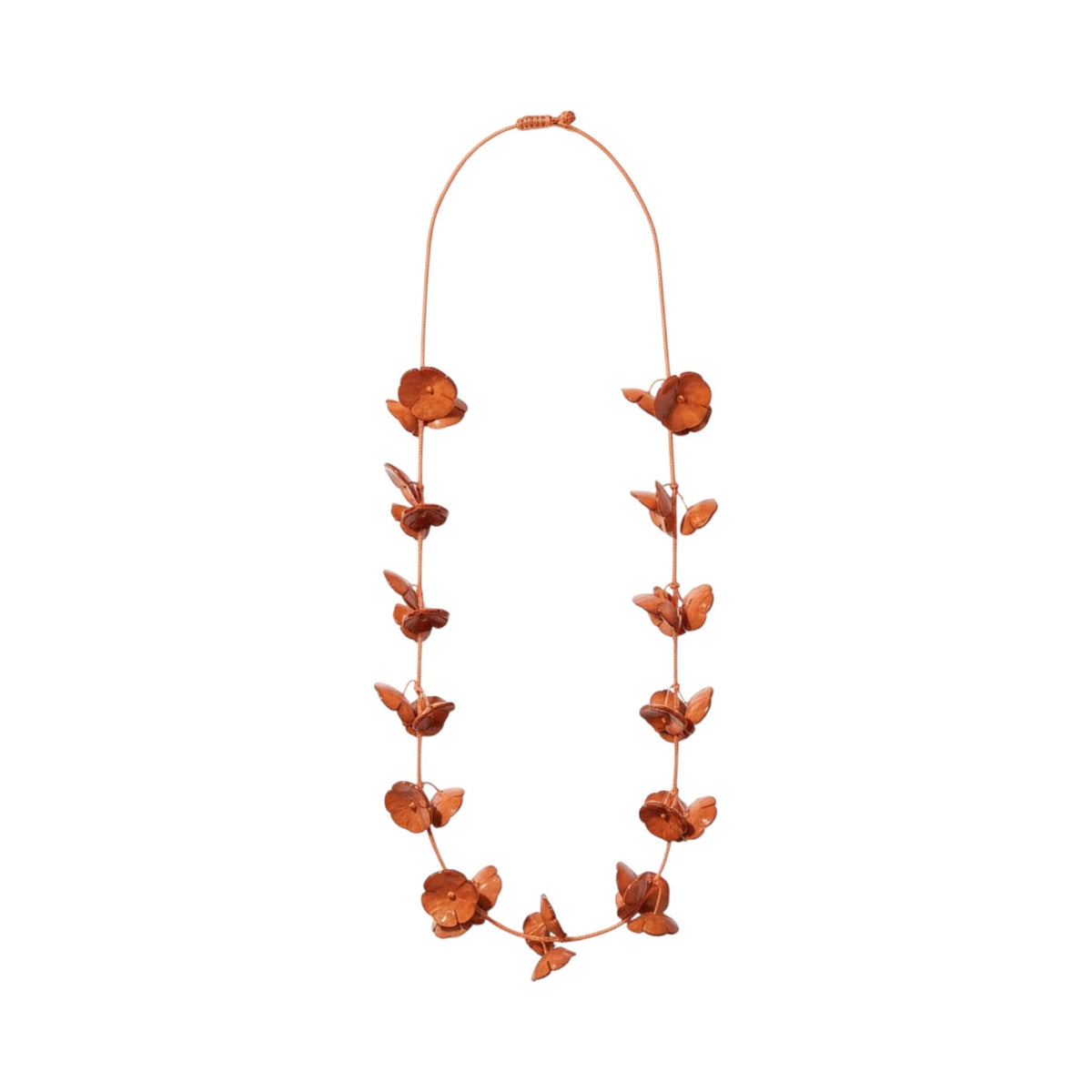 Collar DENALI de La Mariposa. Variante Naranja. Imagen 1.