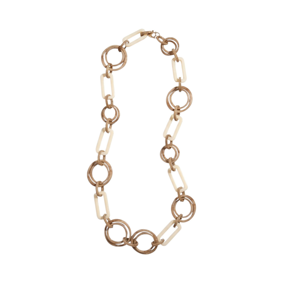 Collar MARINA de La Mariposa. Variante Beige. Imagen 1.
