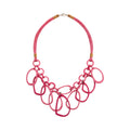 Collar OLYMPUS de La Mariposa. Variante Fucsia. Imagen 1.
