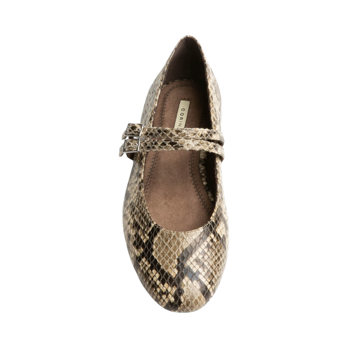 Corina CICLAMEN Camel — vista superior