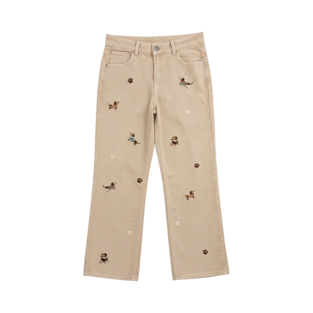 Pantalón AVEIRO de La Mariposa. Variante Beige. Imagen 2.