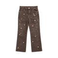 Pantalón AVEIRO de La Mariposa. Variante Marrón. Imagen 1.