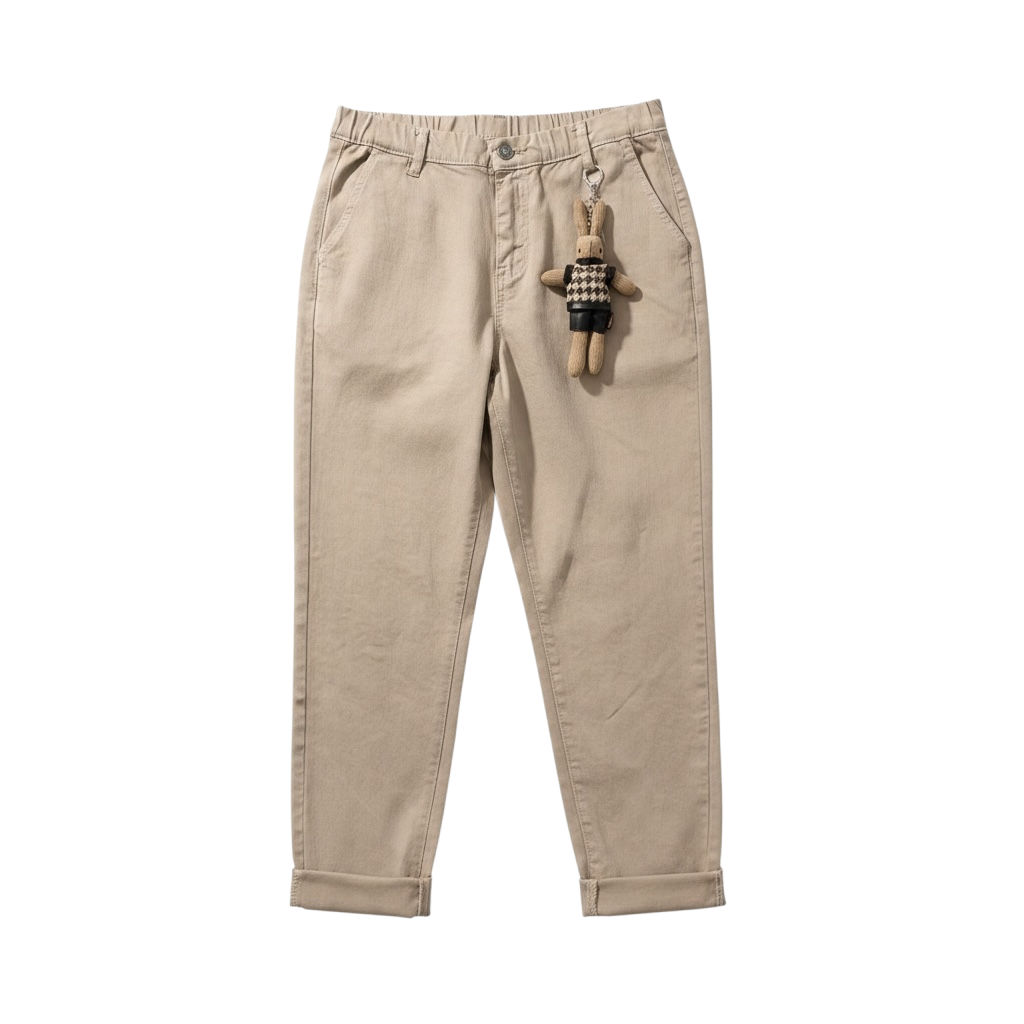 Pantalón OBIDOS de La Mariposa. Variante Beige. Imagen 2.