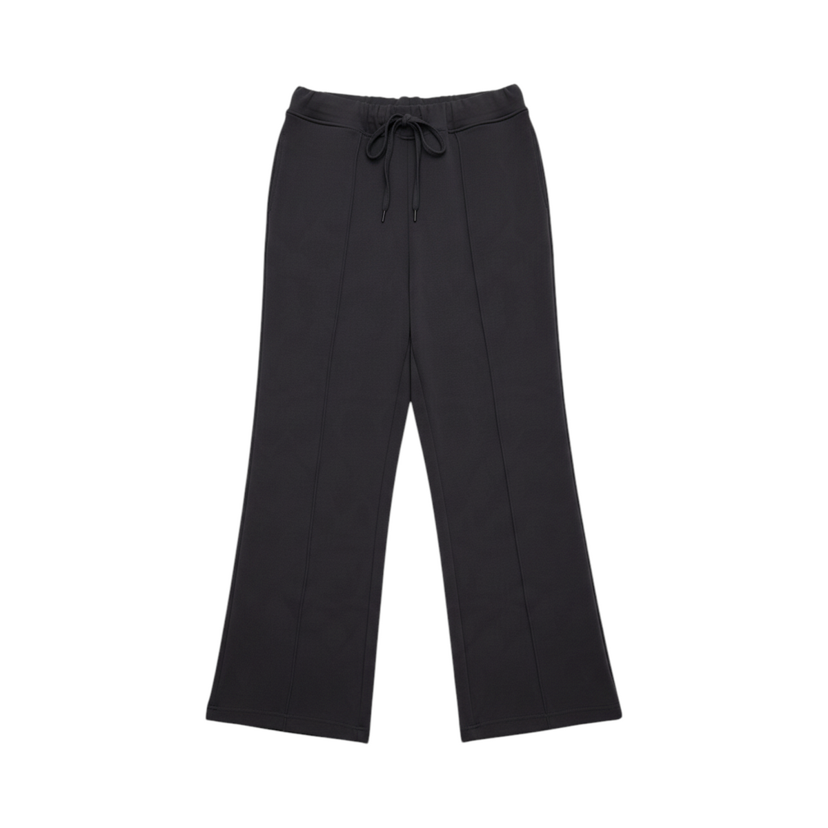 Pantalón ancho con cintura elástica PAVIA de La Mariposa, color Azul marino. Vista delantera.