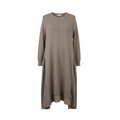 Vestido SINTRA de La Mariposa. Variante Marrón. Imagen 1.