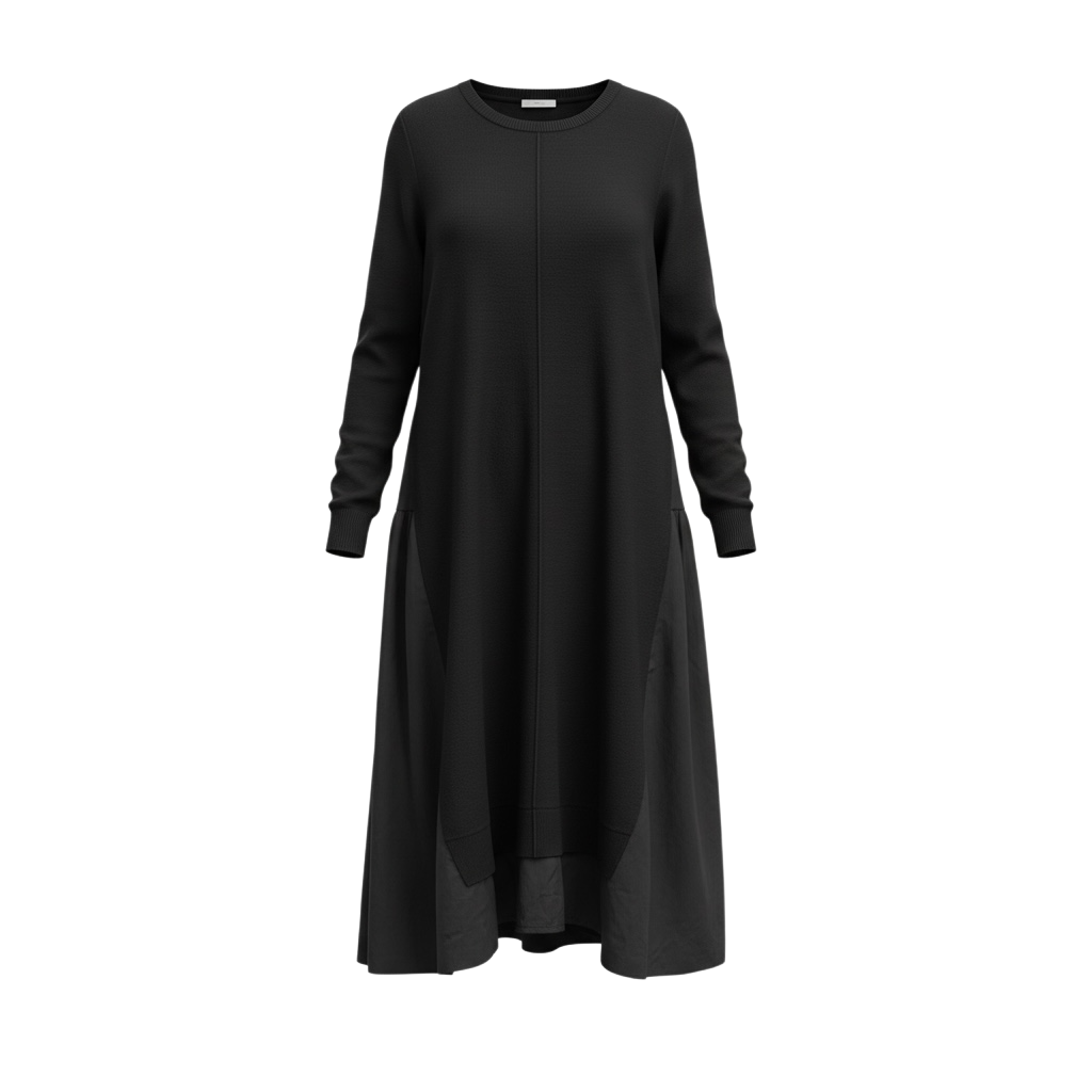 Vestido SINTRA de La Mariposa. Variante Negro. Imagen 3.