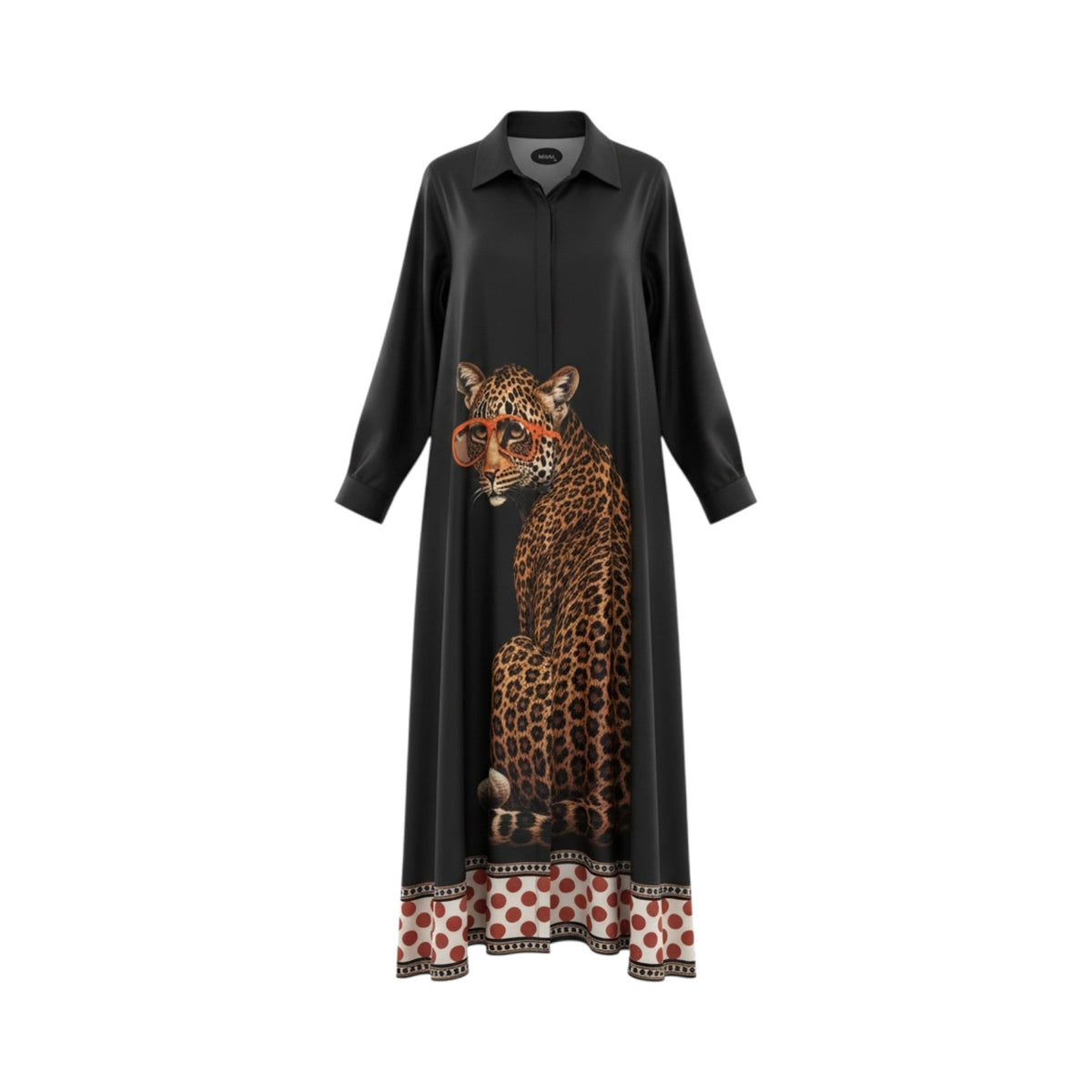 Vestido TAORMINA de La Mariposa. Variante Negro. Imagen 1.